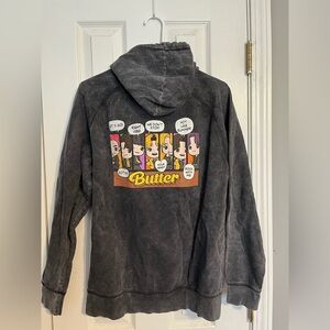 BTS PTD Las Vegas pop up TinyTan Butter Hoodie